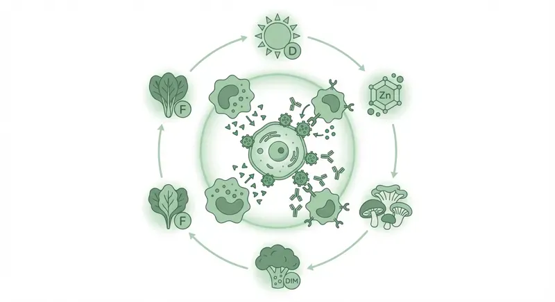 Het immuunsysteem bestrijdt HPV: T-cellen, NK-cellen en belangrijke voedingsstoffen voor de afweer
